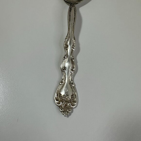 Vintage INTERLUDE International SilverPlate Fork/Scalloped Spoon Serving Set - Picture 12 of 16